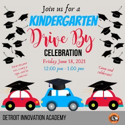 Kindergarten Drive Through Celebration